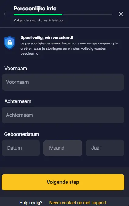 Verificatie voor WinOlympia login